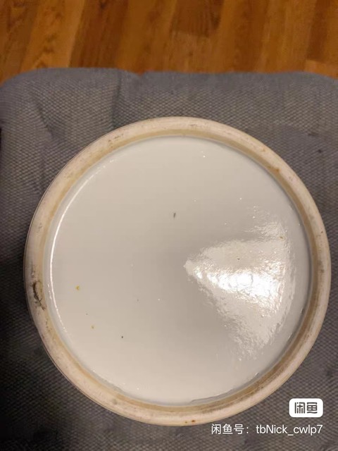 古玩陶瓷民國淺降彩帽筒真品鑒賞圖