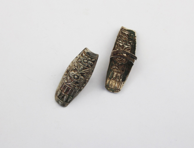 古玩雜項銀戒指真品鑒賞圖