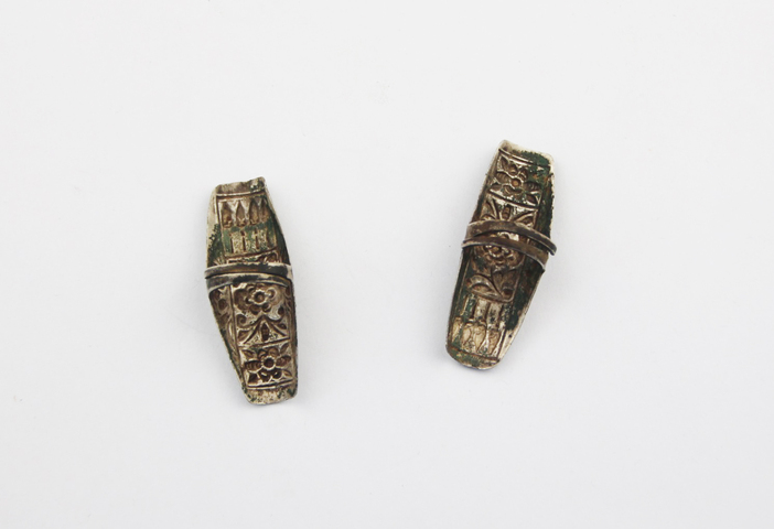 古玩雜項銀戒指真品鑒賞圖