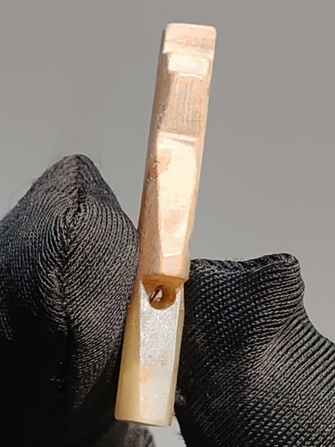 古玩玉器做舊仿古“玉翁仲”真品鑒賞圖
