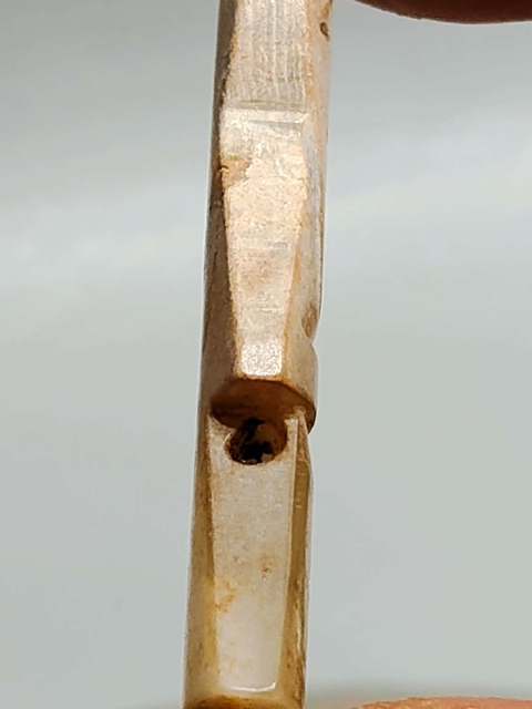 古玩玉器做舊仿古“玉翁仲”真品鑒賞圖