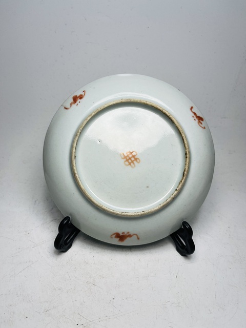 古玩陶瓷(細(xì)路精品)粉彩竹詩紋盤拍賣,當(dāng)前價格0元