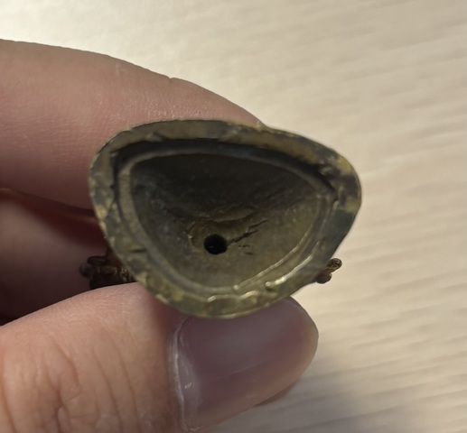 古玩銅器銅鎏金文殊菩薩真品鑒賞圖