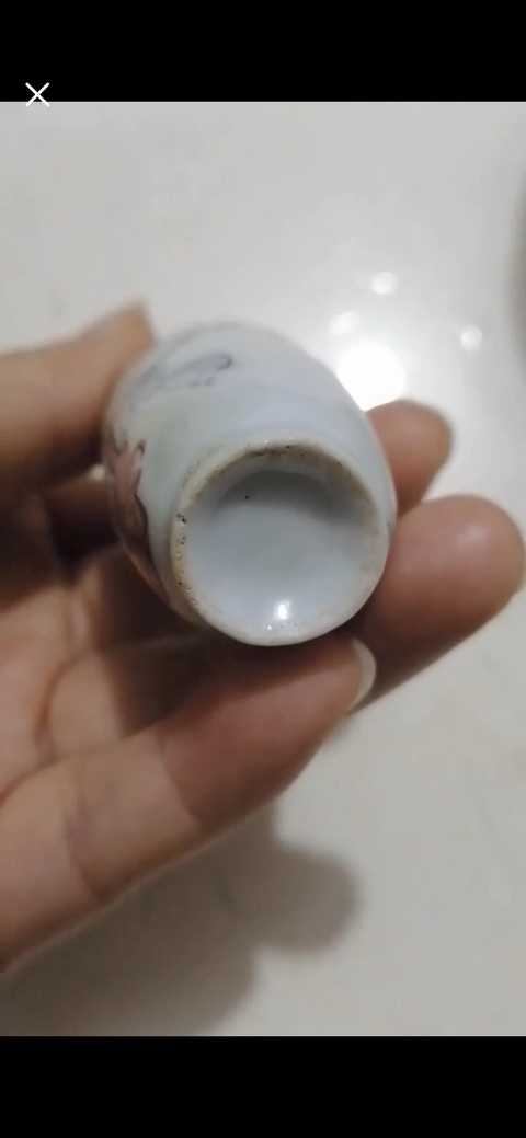 古玩陶瓷粉彩人物故事紋鼻煙壺拍賣，當前價格2800元
