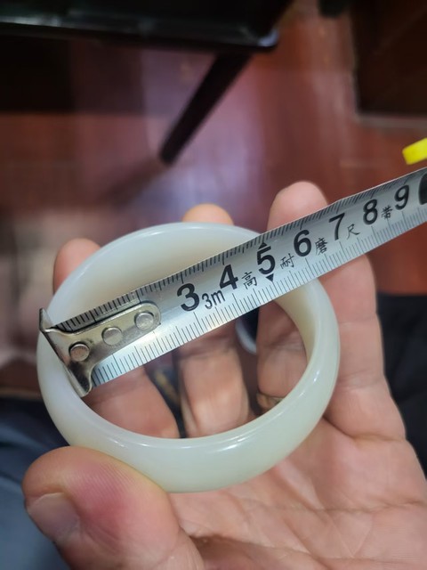 古玩玉器和田玉手鐲真品鑒賞圖