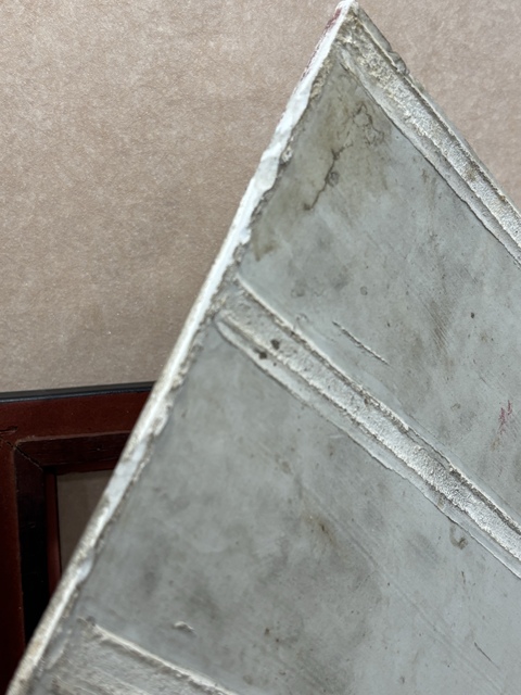 古玩陶瓷民國 粉彩花鳥紋瓷板真品鑒賞圖