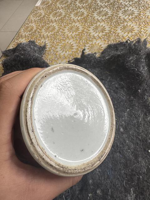 古玩陶瓷民國礬紅獅子將軍罐真品鑒賞圖