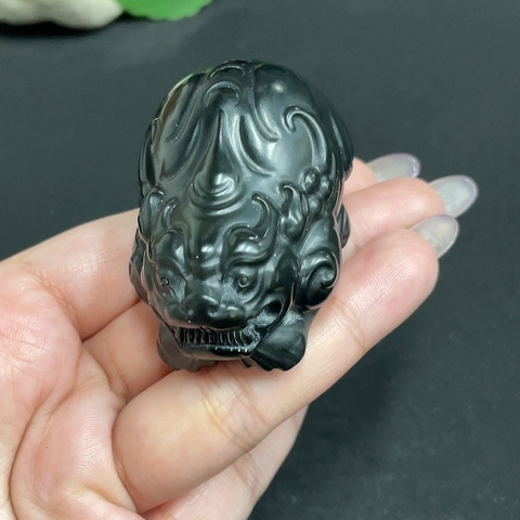 古玩玉器天然和田瑞獸題材把件真品鑒賞圖