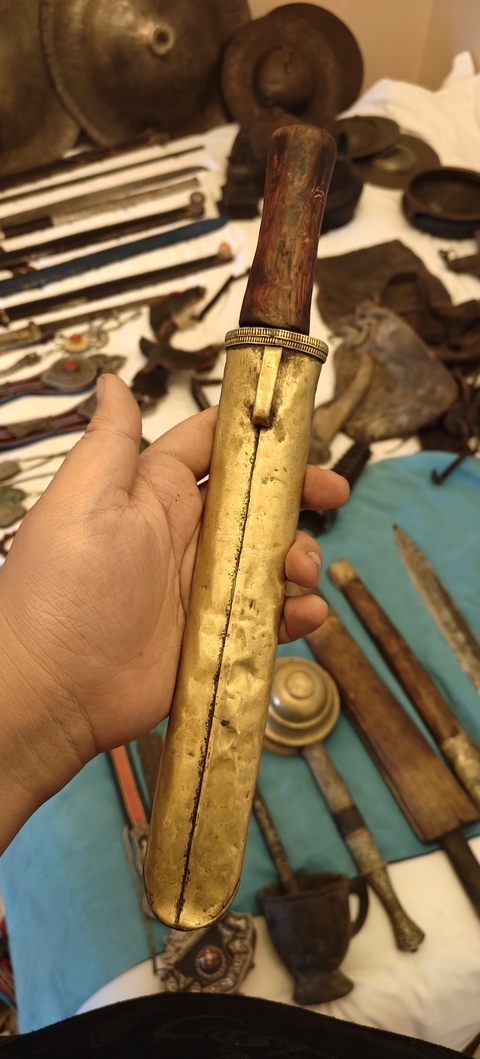 古玩銅器短劍真品鑒賞圖