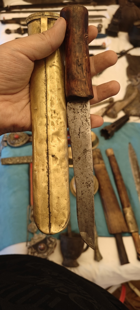 古玩銅器短劍真品鑒賞圖