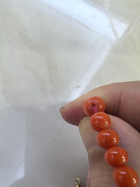 古玩玉器沙丁珊瑚真品鑒賞圖