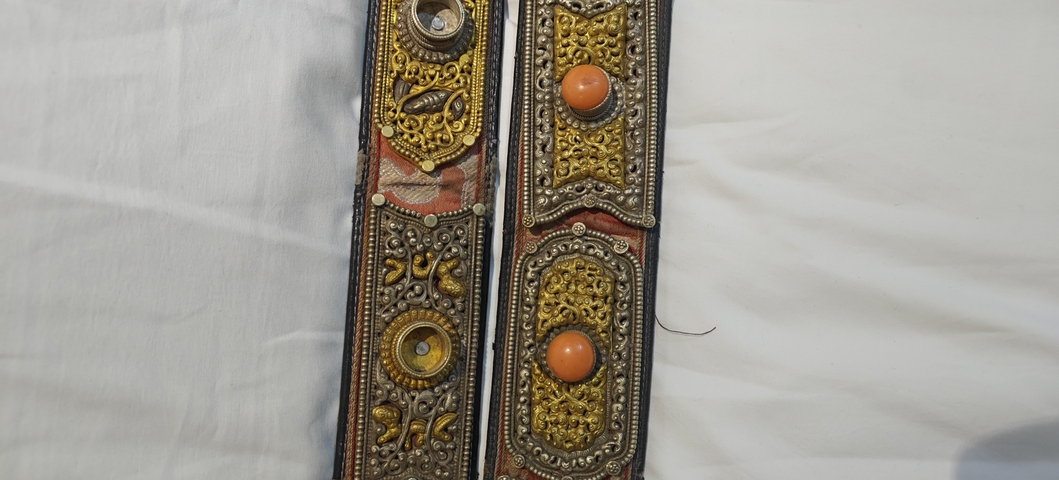古玩銅器腰帶真品鑒賞圖
