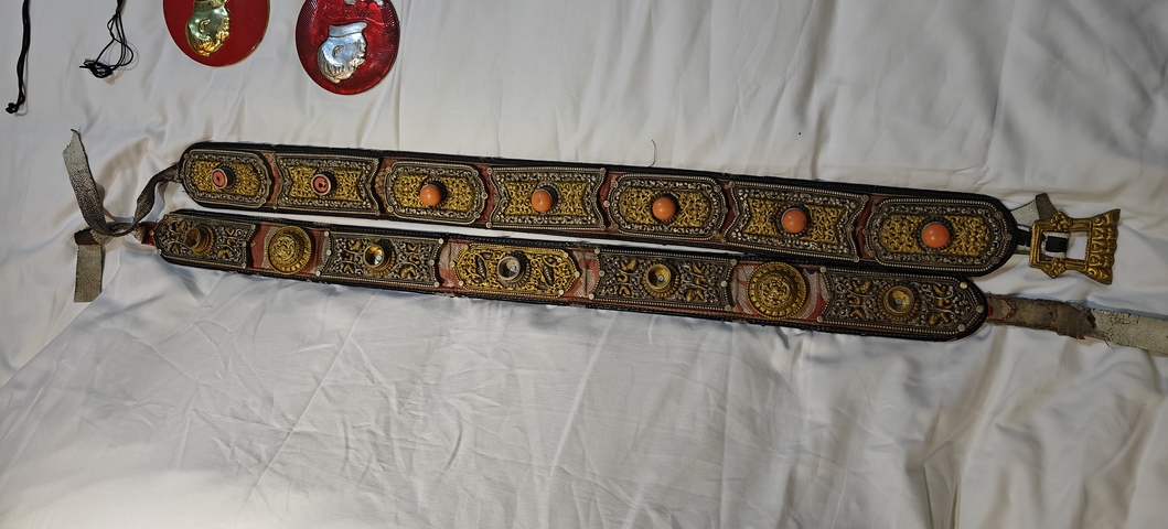 古玩銅器腰帶真品鑒賞圖