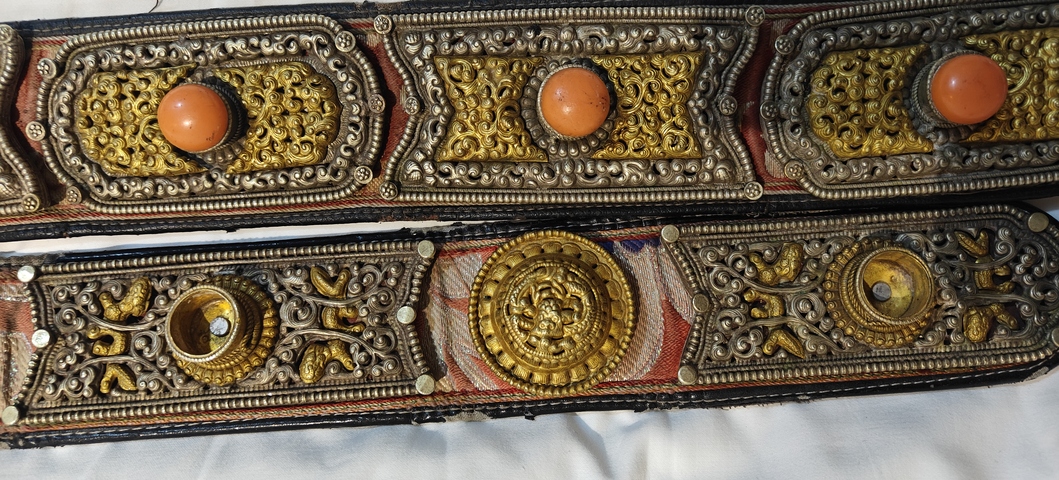 古玩銅器腰帶真品鑒賞圖