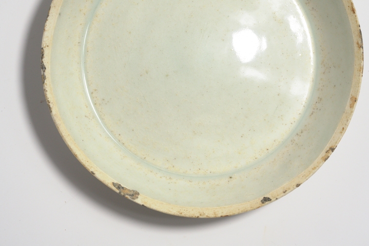 古玩陶瓷青白釉水洗真品鑒賞圖