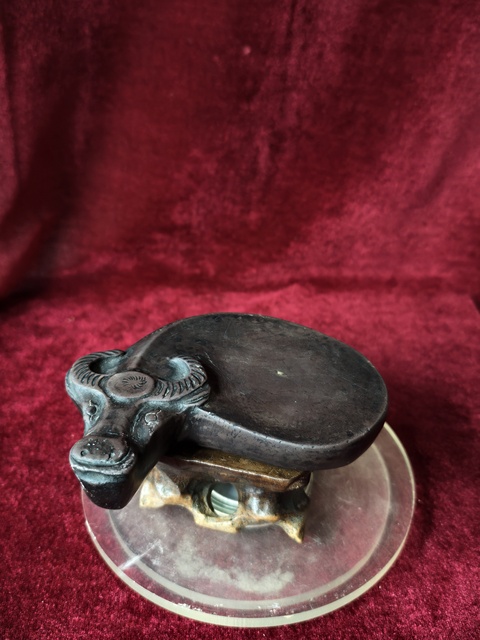 古玩玉器祁陽石硯臺真品鑒賞圖