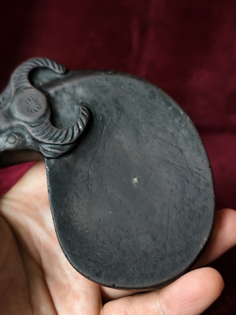 古玩玉器祁陽石硯臺真品鑒賞圖