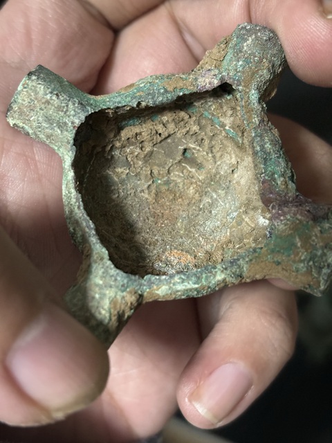 古玩銅器西周·風(fēng)火輪車馬件真品鑒賞圖