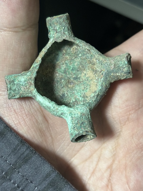 古玩銅器西周·風火輪節約真品鑒賞圖