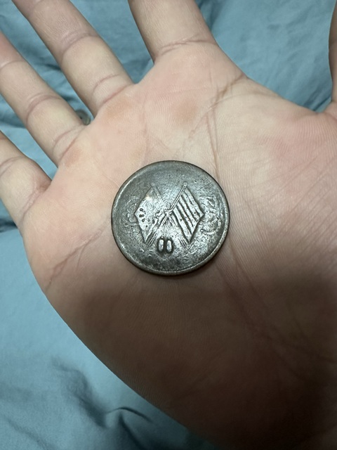 古玩錢幣河南雙旗銅元真品鑒賞圖