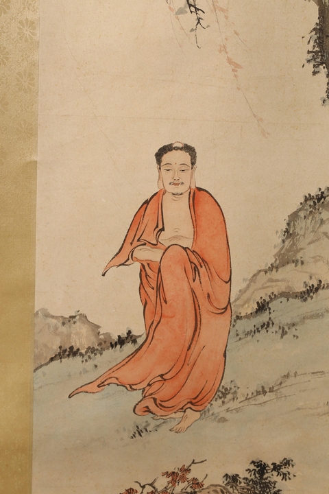 古玩字畫無量壽佛真品鑒賞圖