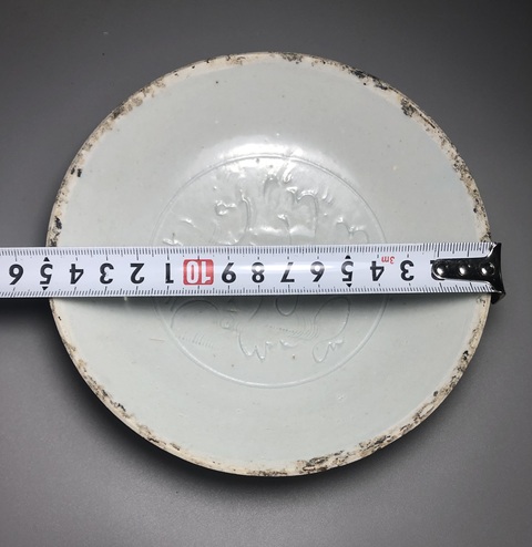 古玩陶瓷宋,青白釉刻花盤拍賣,當前價格2000元
