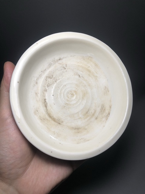 古玩陶瓷明末清初,德化窯豬油白釉香爐拍賣,當前價格3000元