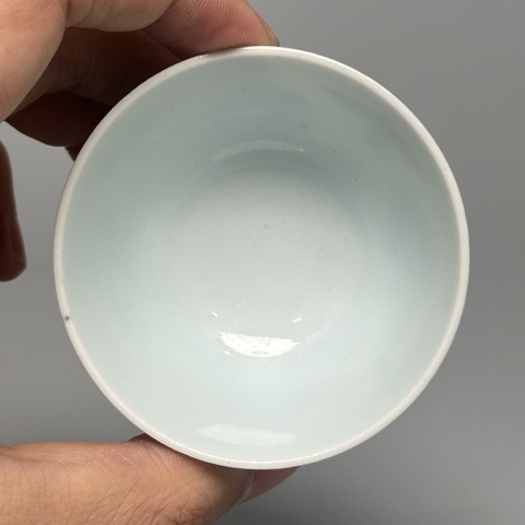 古玩陶瓷青花杯真品鑒賞圖