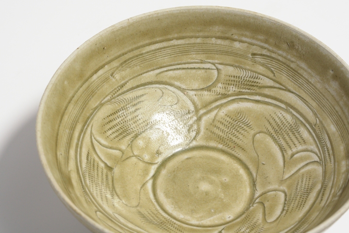 古玩陶瓷同安窯珠光青瓷碗真品鑒賞圖