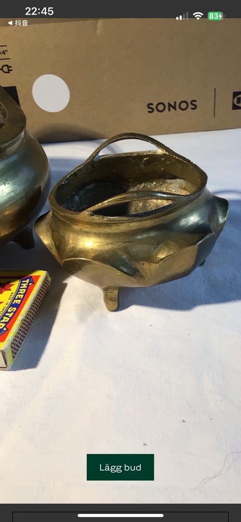 古玩銅器銅爐真品鑒賞圖