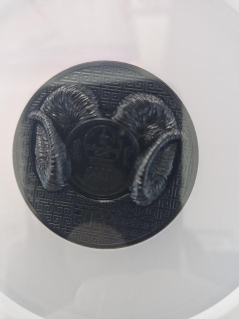 古玩錢(qián)幣蒙古盤(pán)羊銀幣真品鑒賞圖