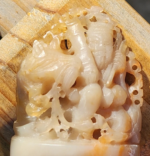 古玩雜項(xiàng)昌化石印章真品鑒賞圖