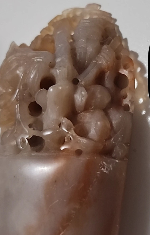 古玩雜項(xiàng)昌化石印章真品鑒賞圖