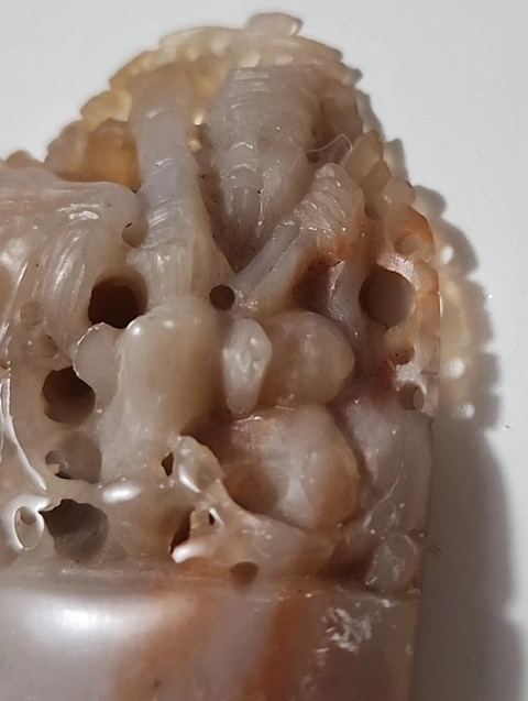 古玩雜項(xiàng)昌化石印章真品鑒賞圖