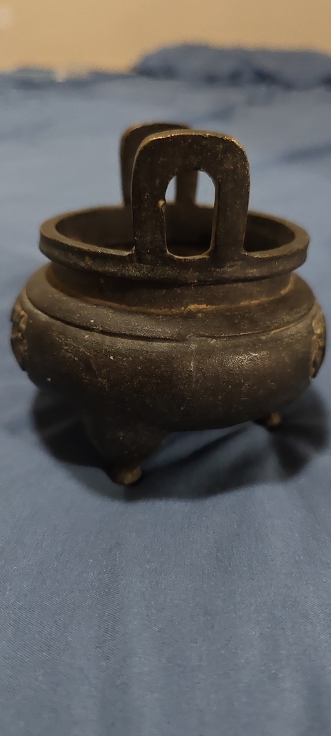古玩銅器銅爐真品鑒賞圖