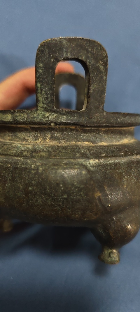 古玩銅器銅爐真品鑒賞圖