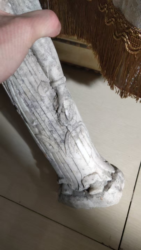 古玩雜項菩薩像真品鑒賞圖