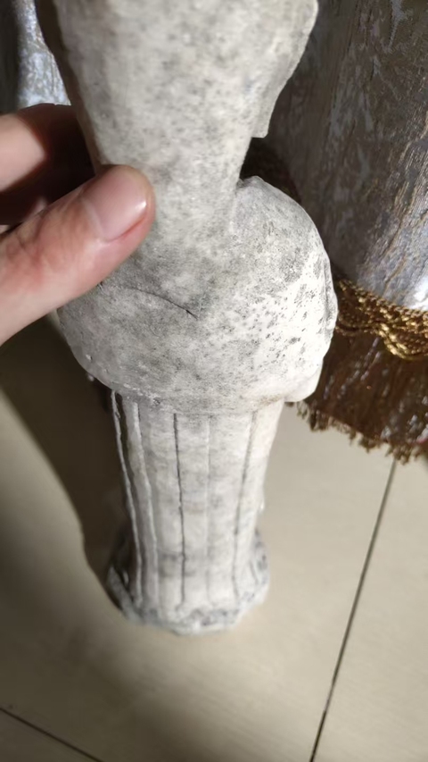 古玩雜項菩薩像真品鑒賞圖