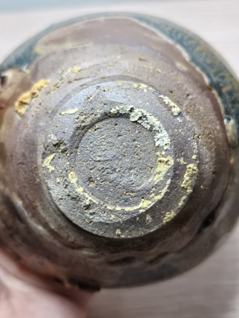 古玩陶瓷建窯兔毫束口盞真品鑒賞圖