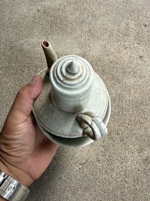 古玩陶瓷宋代影青溫壺真品鑒賞圖