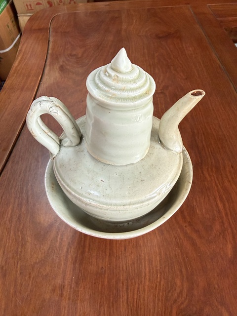 古玩陶瓷宋代影青溫壺真品鑒賞圖