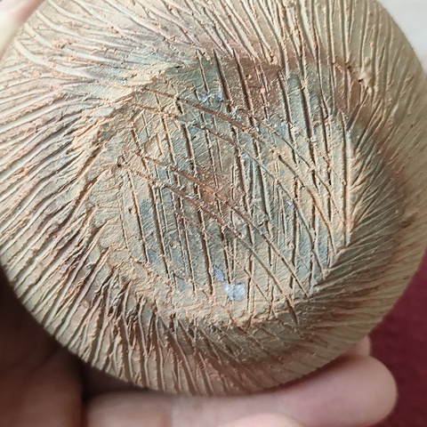 古玩陶瓷贛州窯褐釉鼓釘罐拍賣,當前價格1800元