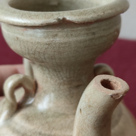 古玩陶瓷青白釉執壺拍賣,當前價格1380元