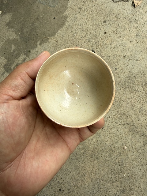 古玩陶瓷青白釉高足杯真品鑒賞圖