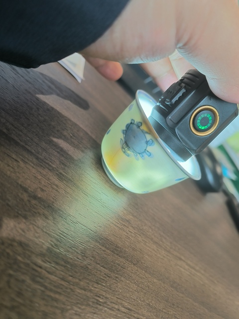 古玩陶瓷青花花卉紋杯真品鑒賞圖