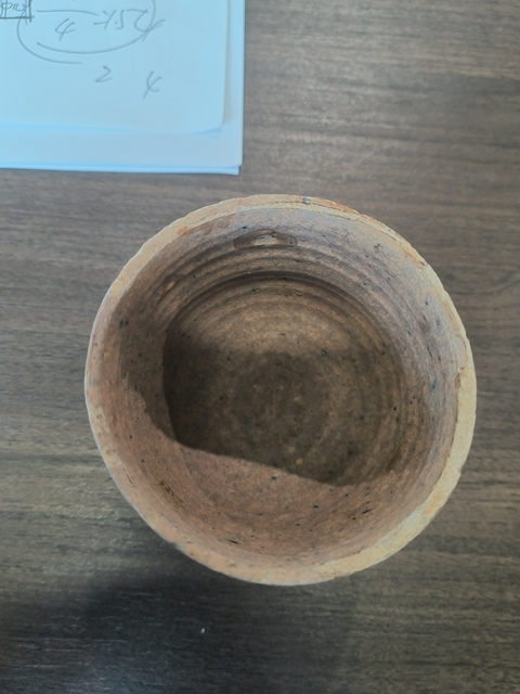 古玩陶瓷原始青釉杯真品鑒賞圖