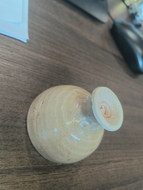 古玩陶瓷青白釉高足杯真品鑒賞圖