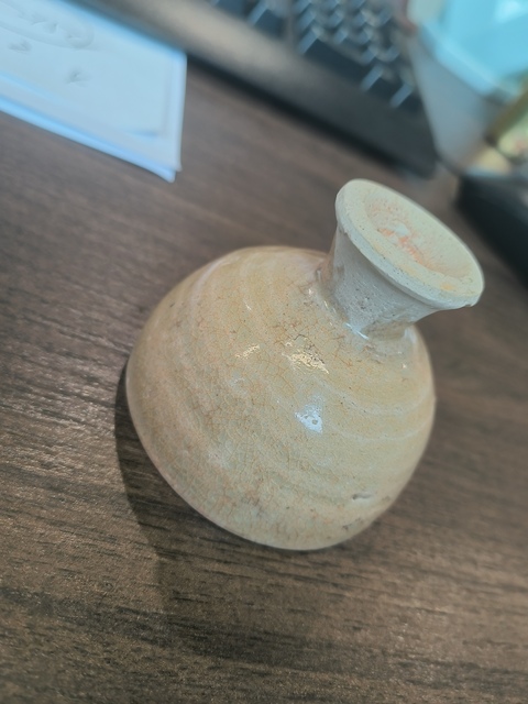 古玩陶瓷青白釉高足杯真品鑒賞圖
