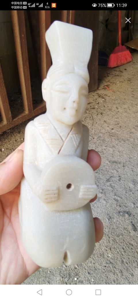 古玩玉器地方玉貴人真品鑒賞圖