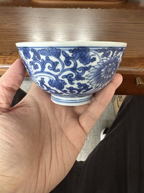 古玩陶瓷菊花杯真品鑒賞圖
